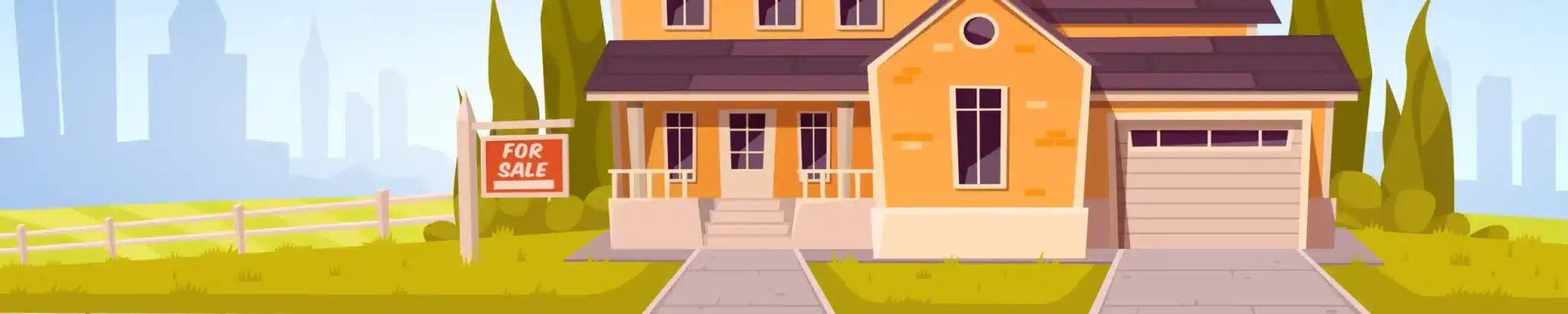 House for sale with a 'For Sale' sign in front by Eagle Cash Buyers