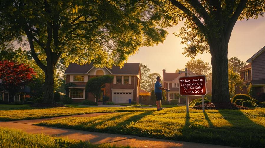 Alt text: "Avoid foreclosure - we buy houses Lexington KY for quick cash offers."