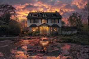 "Image showing common home damages caused by storms - Selling a House with Storm Damage"