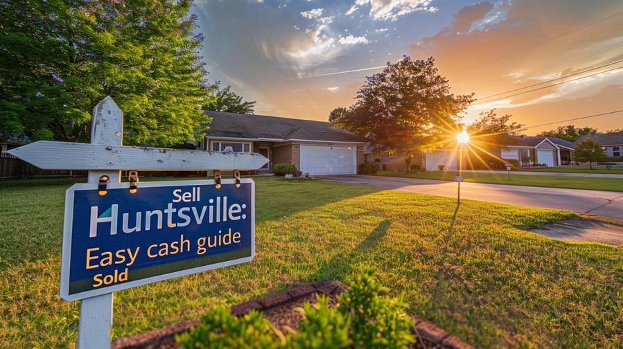 "Tips to sell my house fast Huntsville for the best cash offer."