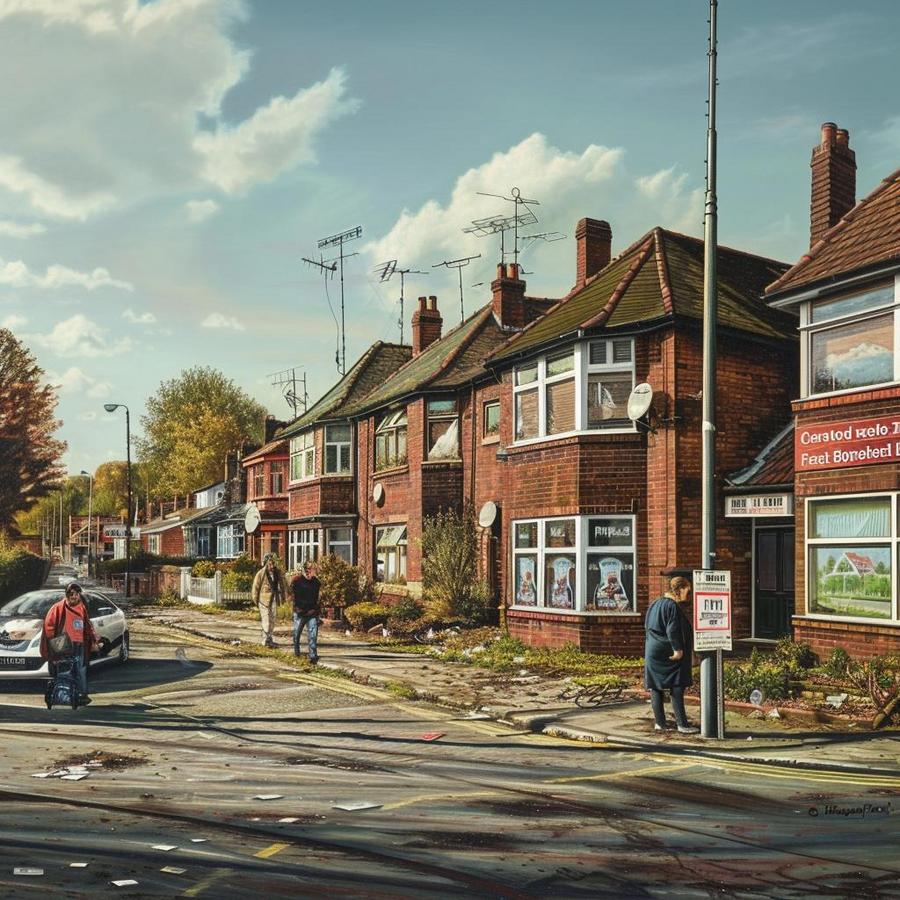 Alt text: "Illustration showing pros and cons of selling to cash buyers, we buy houses Birmingham."
