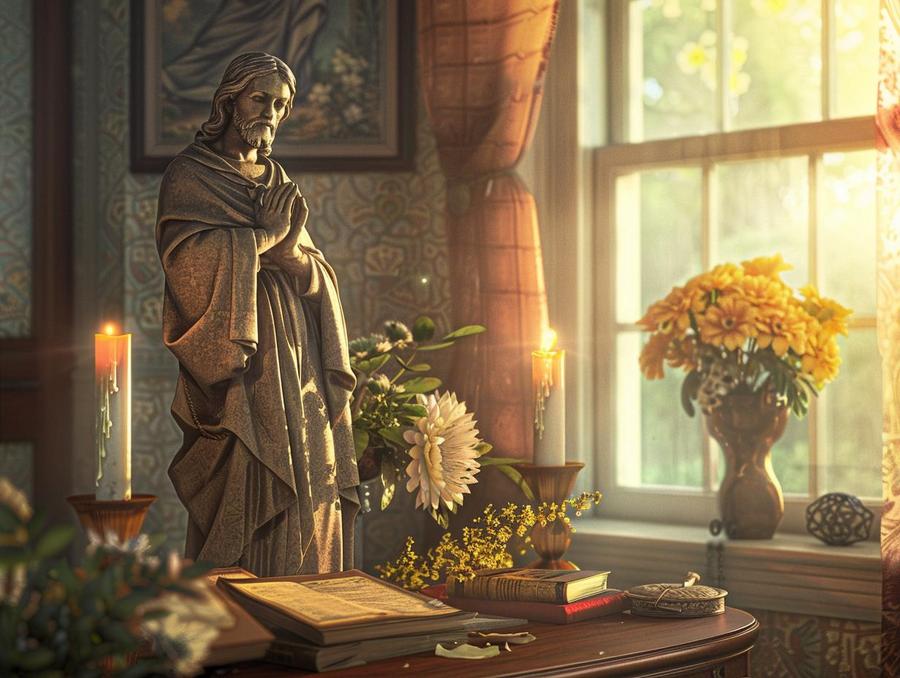 Alt text: "St. Joseph Prayer to Sell House - Steps to bury St Joseph statue"