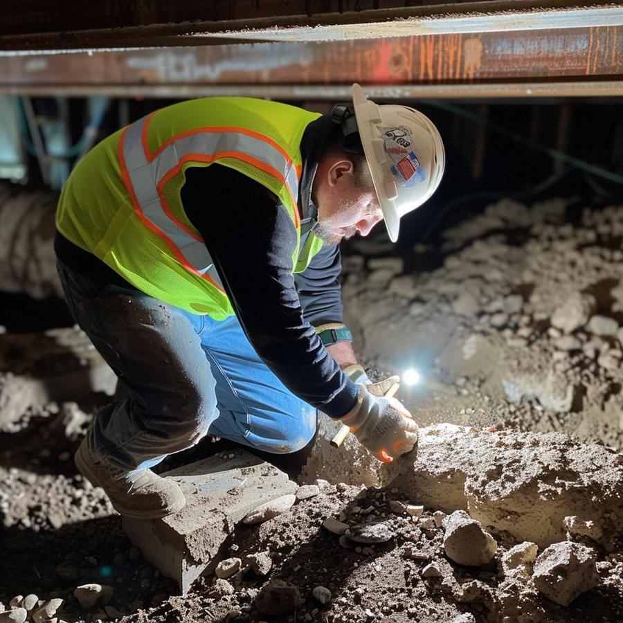 "Foundation Inspection: Timing tips for optimal home maintenance and safety."