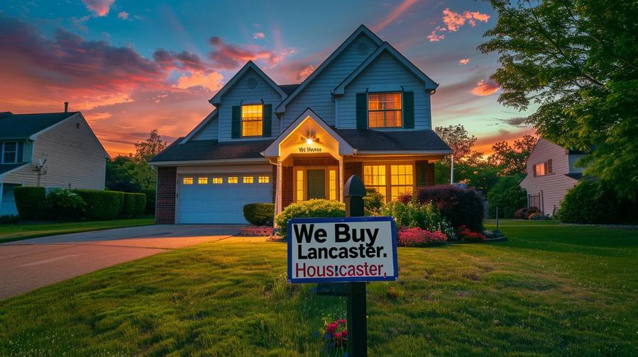 Alt text: "FAQ image: Are There Any Fees Selling to Cash Buyers? we buy houses Lancaster"