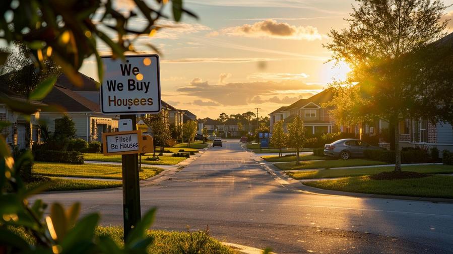 Alt text: "Professional solutions for facing foreclosure or distressed property situations, we buy houses Clermont."