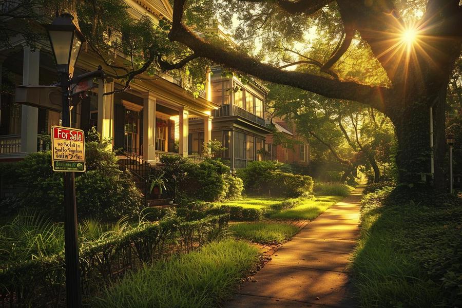 "Interior of a well-staged home to sell my house fast Savannah GA."