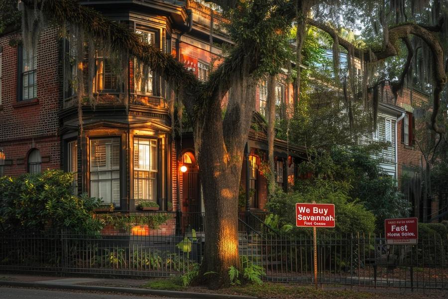 Alt text: "Quickly sell your house in Savannah with We Buy Houses Savannah."