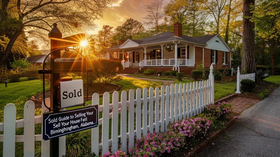 Alt text: "Learn how to sell my house fast Birmingham Alabama with expert tips."