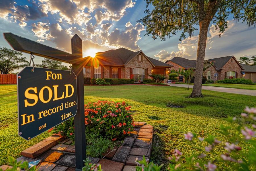 Alt text: A visual guide to sell my house fast in Spring, TX.