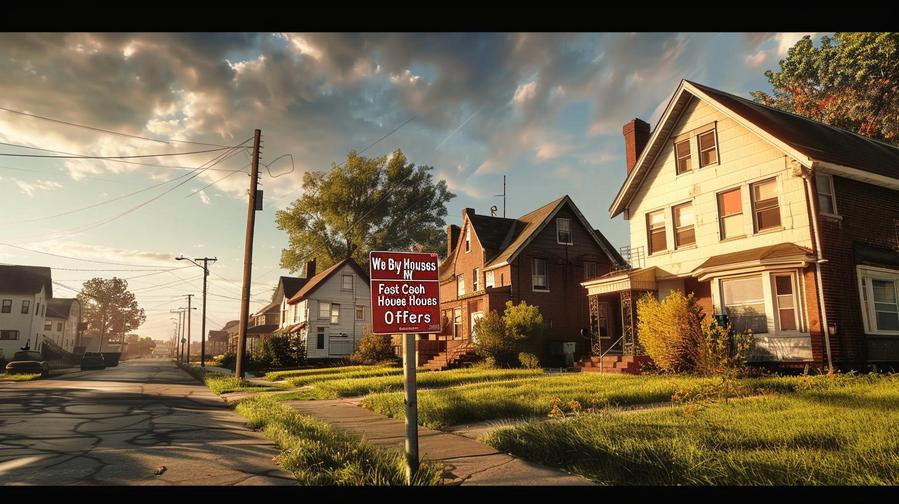 Alt text: Simplified steps for selling your house for cash in Buffalo, NY.