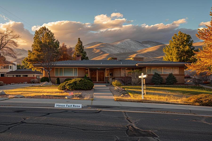 Alt text: "Professional home buyers offering to sell my house fast Reno service."