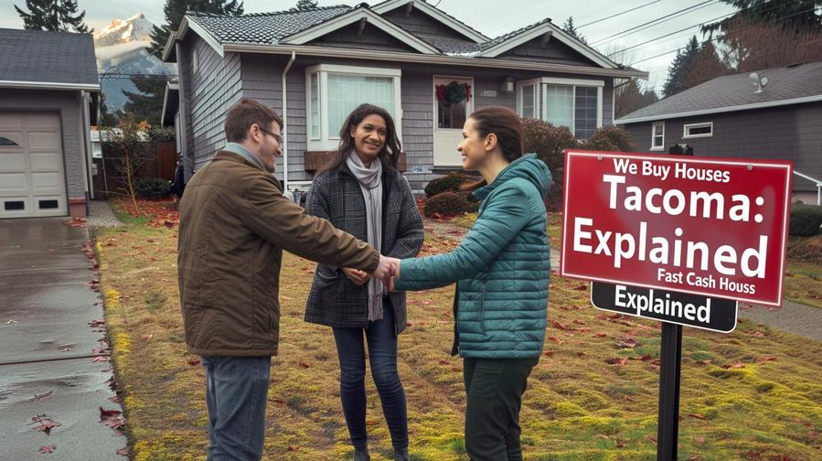 Alt text: "Discover why we buy houses Tacoma for cash - quick sale benefits."