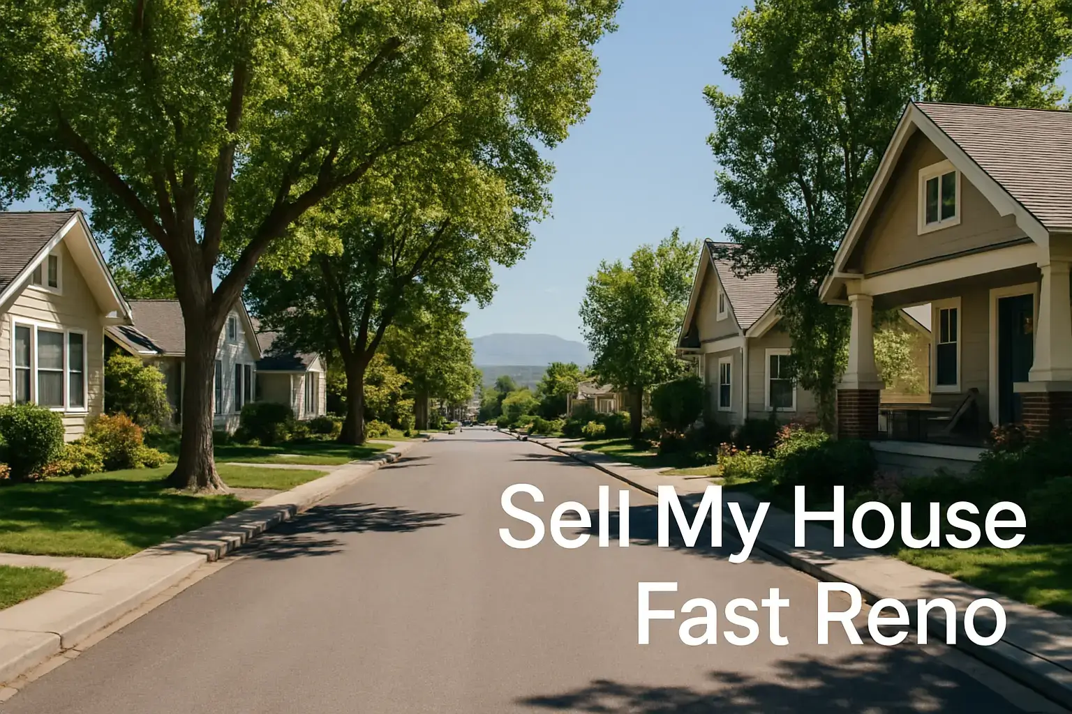 We Buy Houses Reno