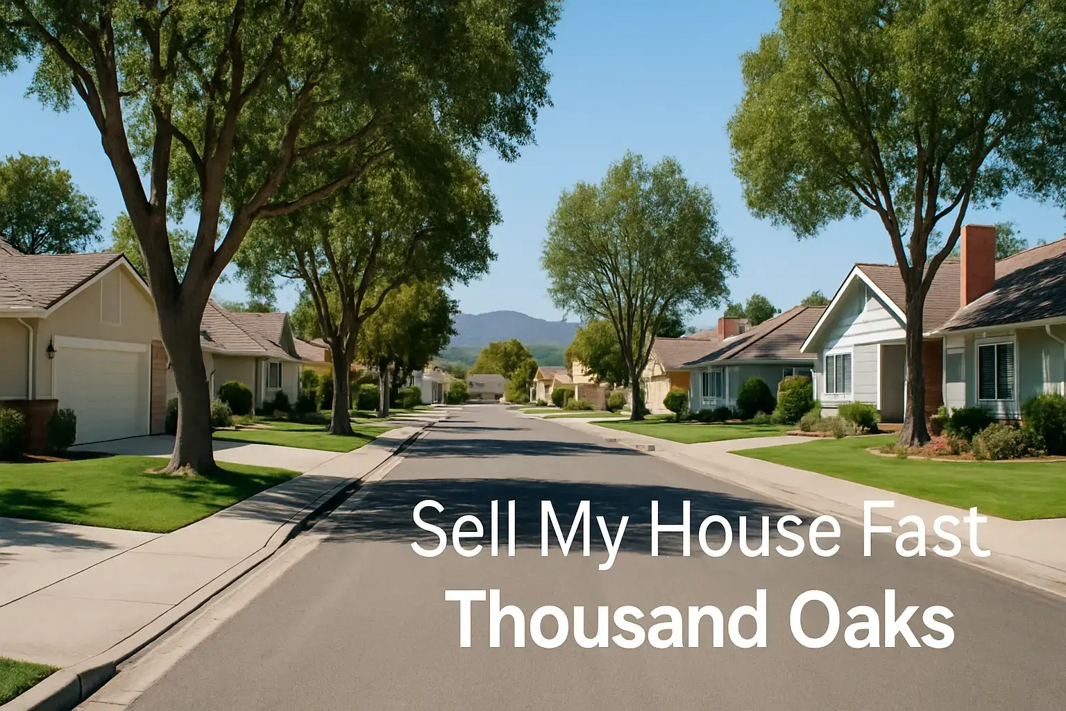 We Buy Houses Thousand Oaks
