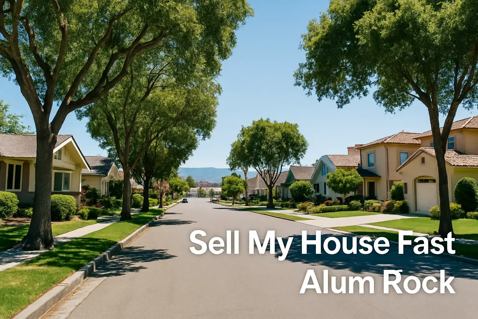 We Buy Houses Alum Rock