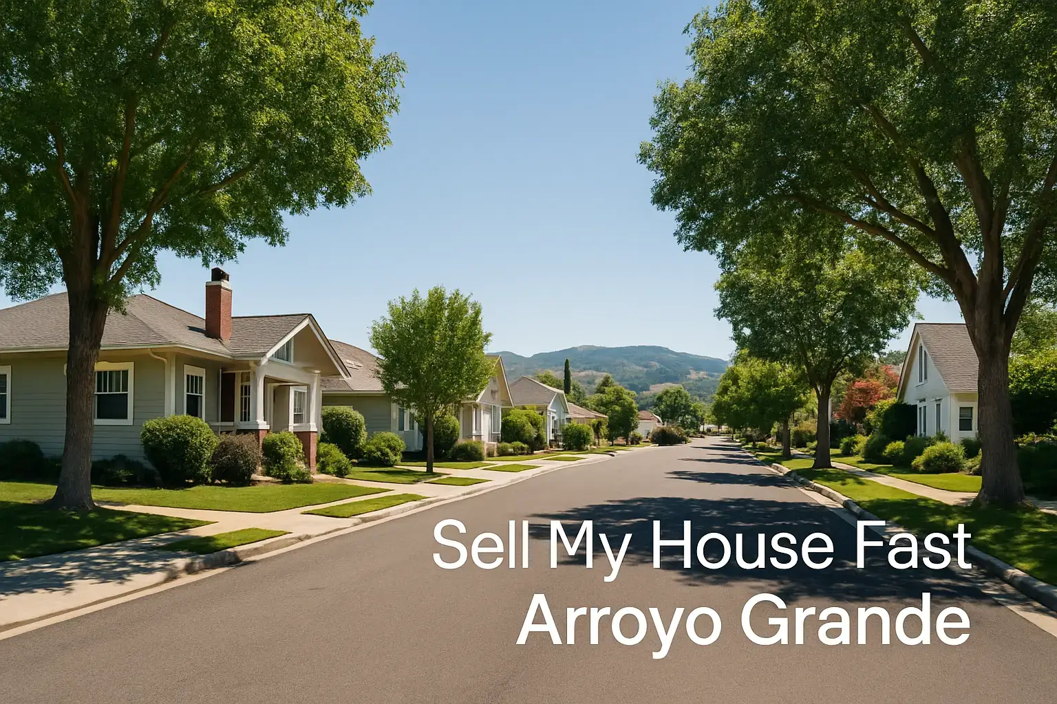 We Buy Houses Arroyo Grande