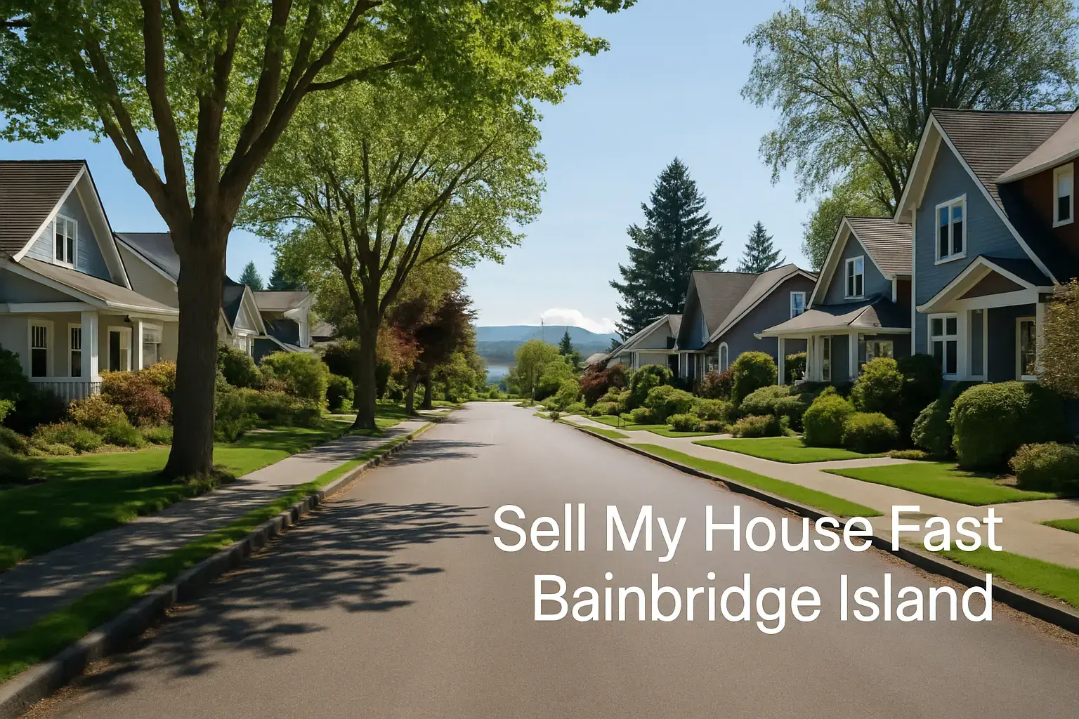We Buy Houses Bainbridge Island