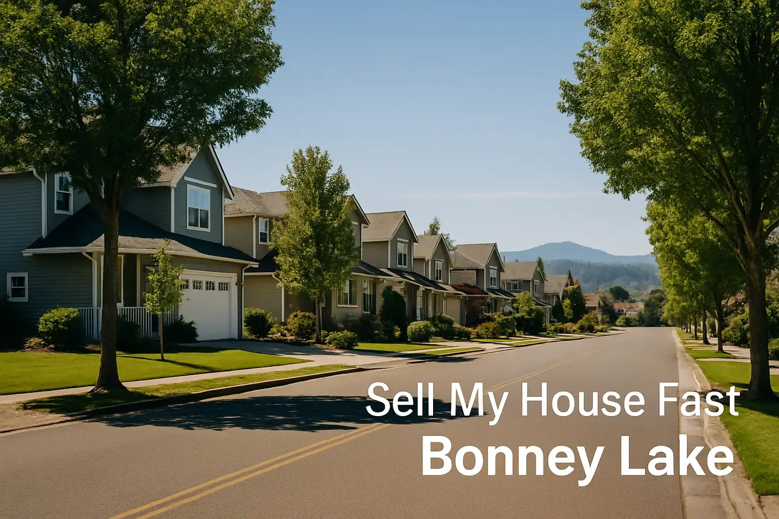 We Buy Houses Bonney Lake