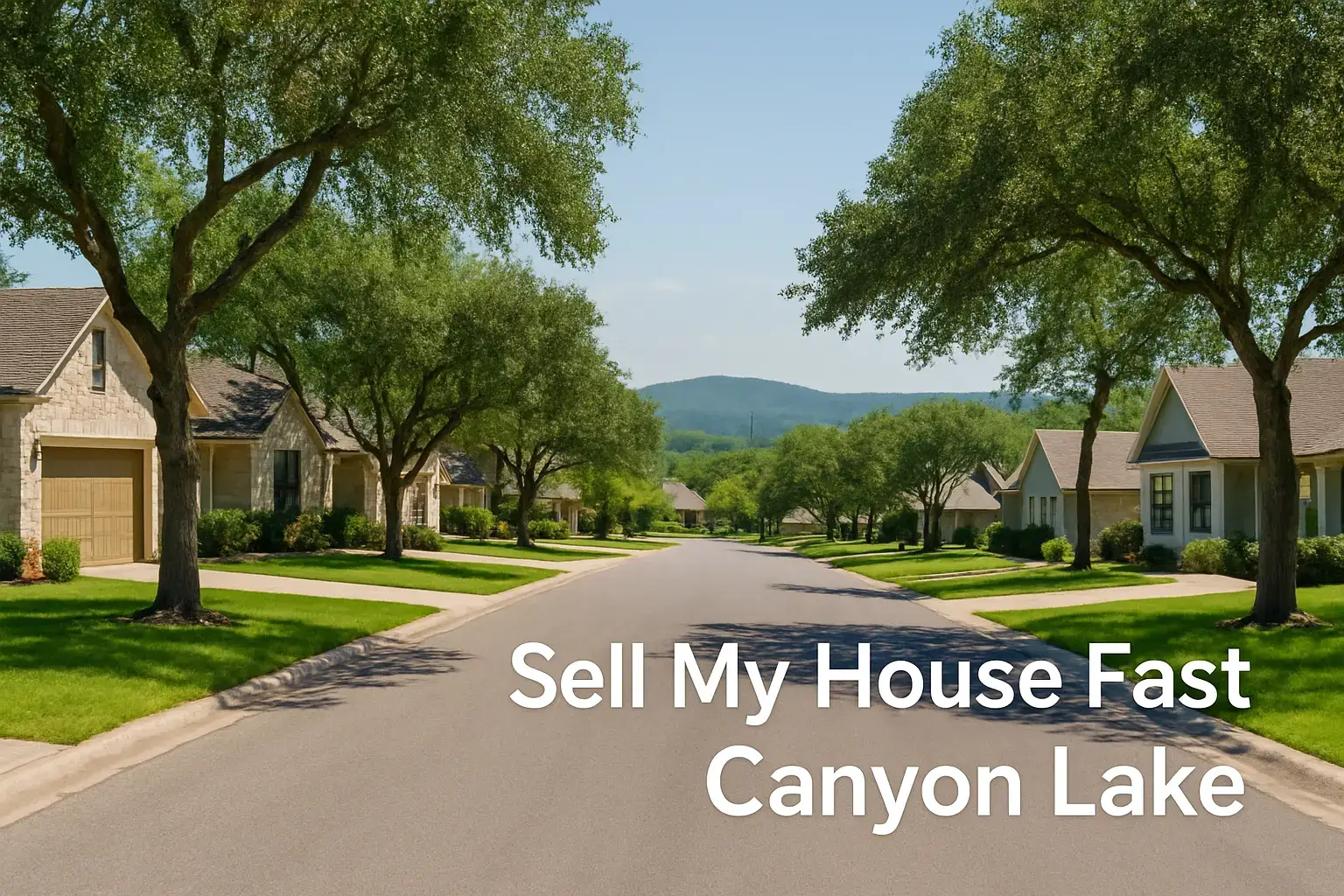 We Buy Houses Canyon Lake