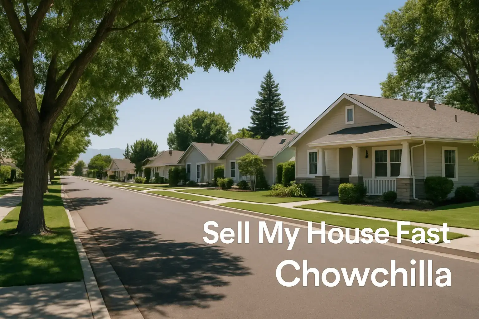We Buy Houses Chowchilla