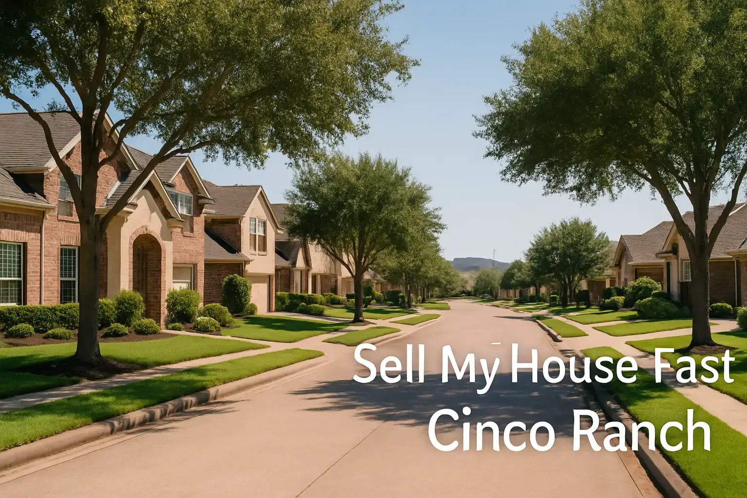 We Buy Houses Cinco Ranch