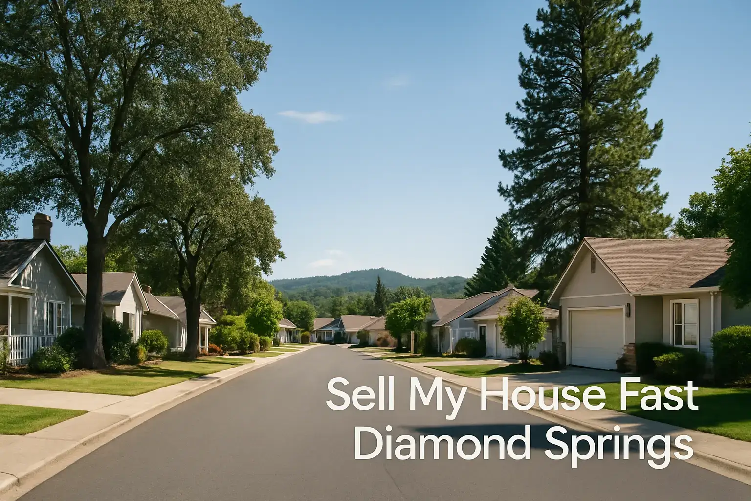 We Buy Houses Diamond Springs