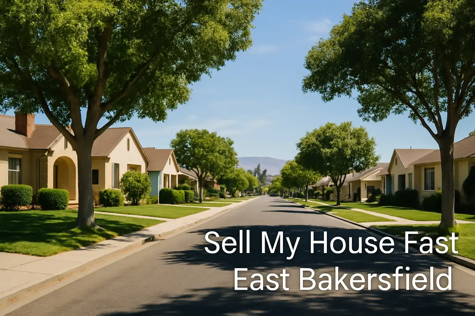 We Buy Houses East Bakersfield