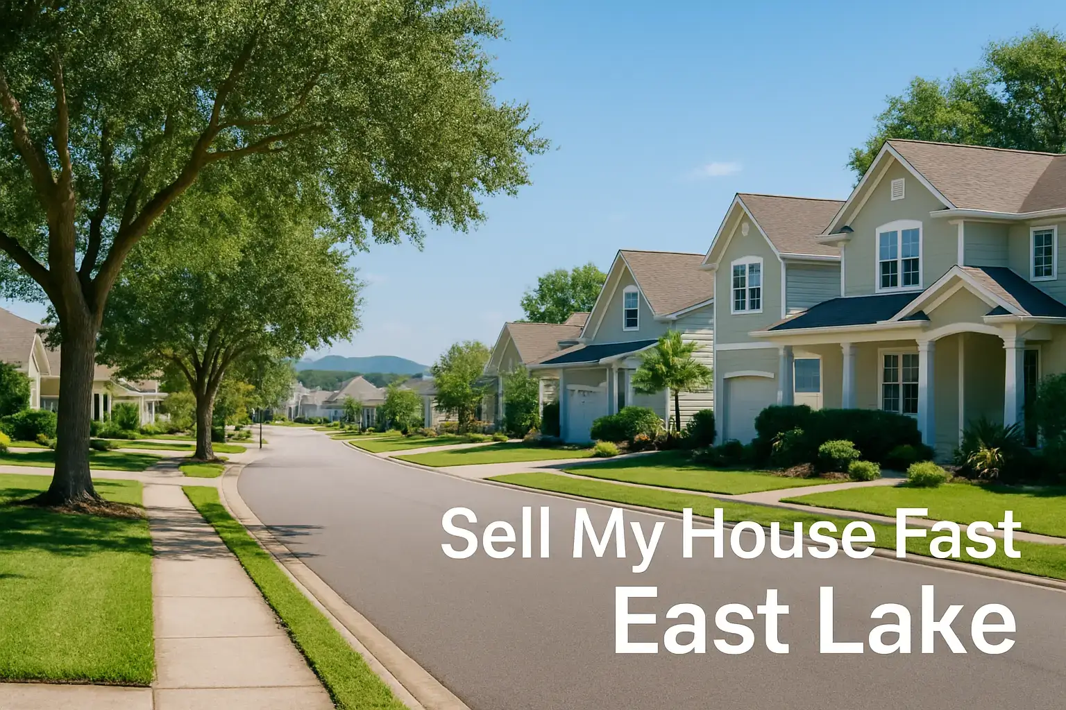 Sell My House Fast East Lake
