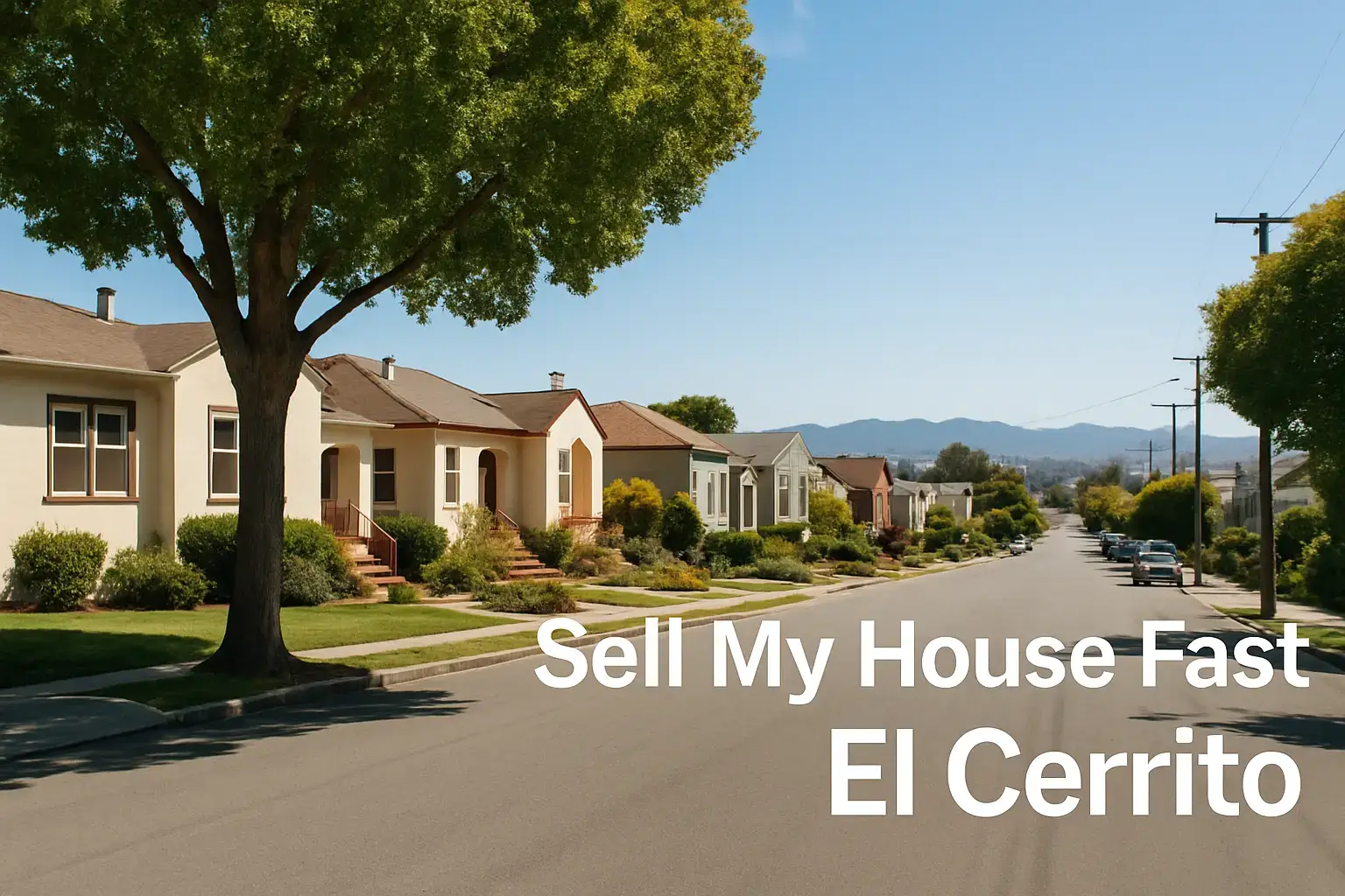 We Buy Houses El Cerrito