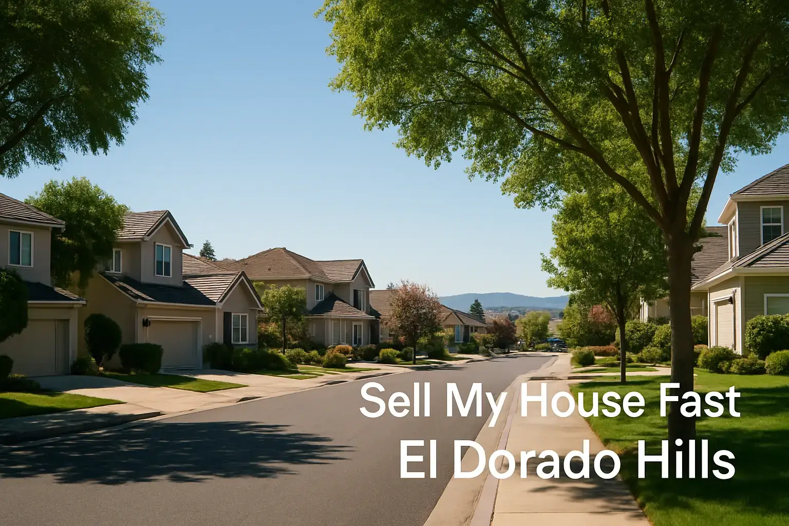We Buy Houses El Dorado Hills
