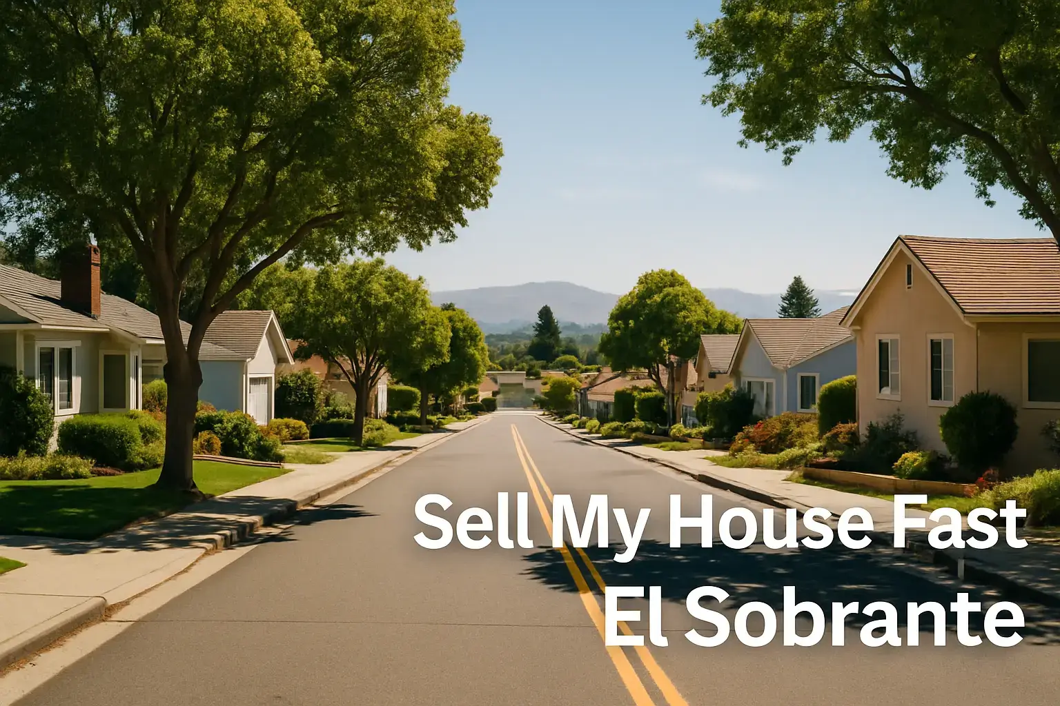 We Buy Houses El Sobrante