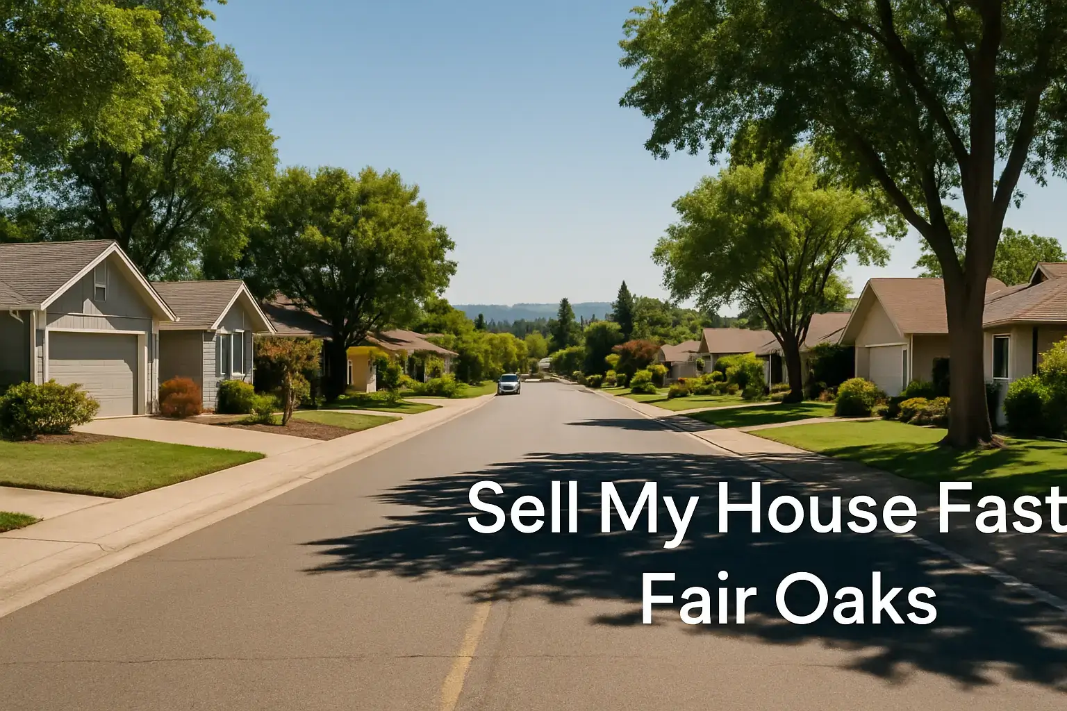 We Buy Houses Fair Oaks