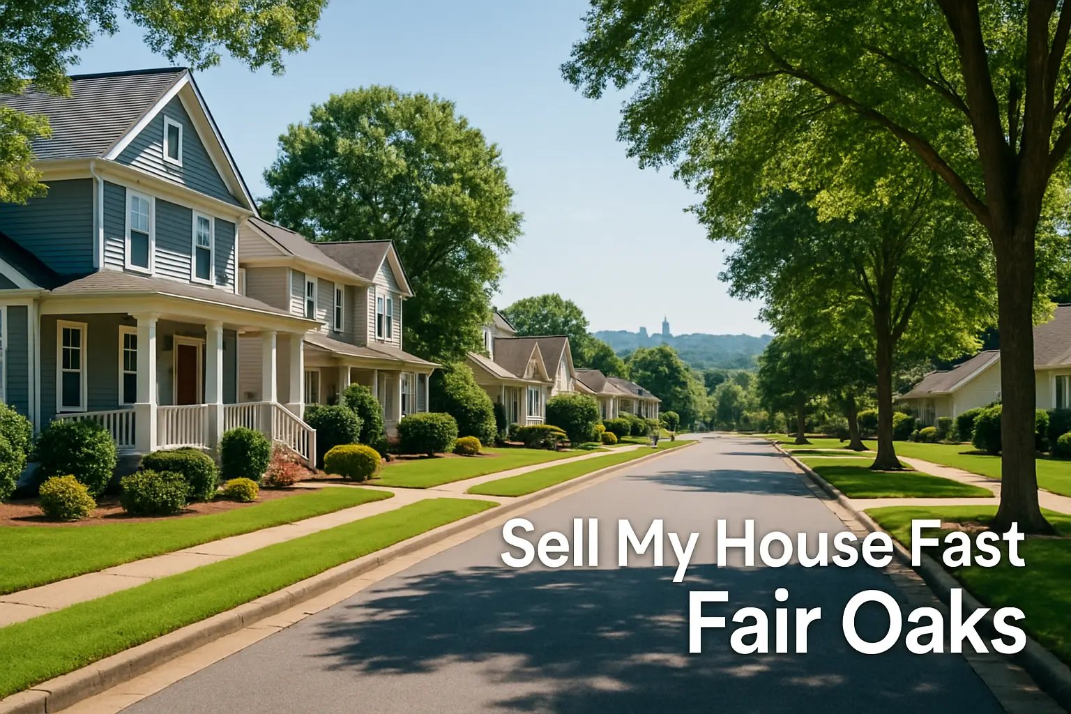 We Buy Houses Fair Oaks