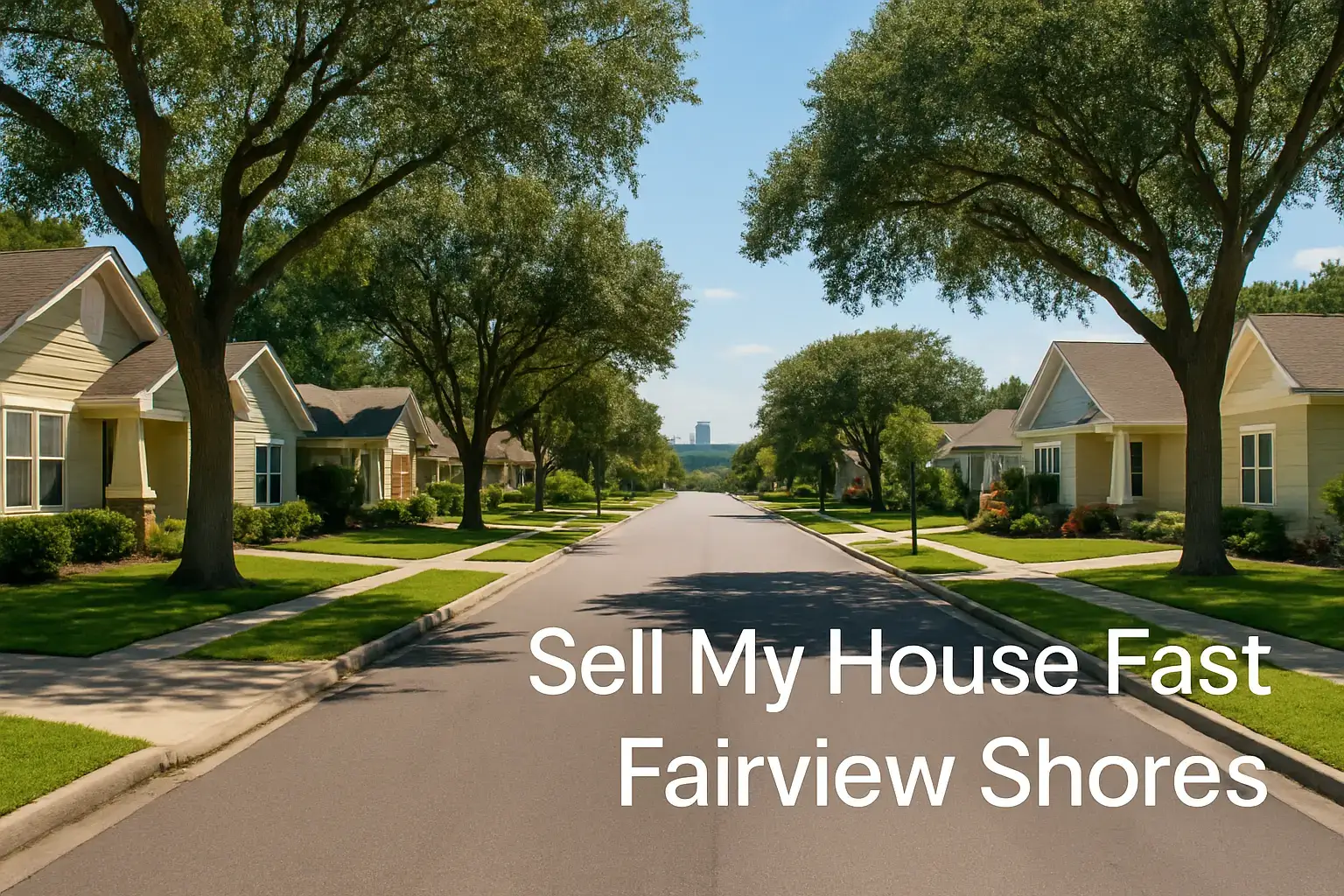 We Buy Houses Fairview Shores