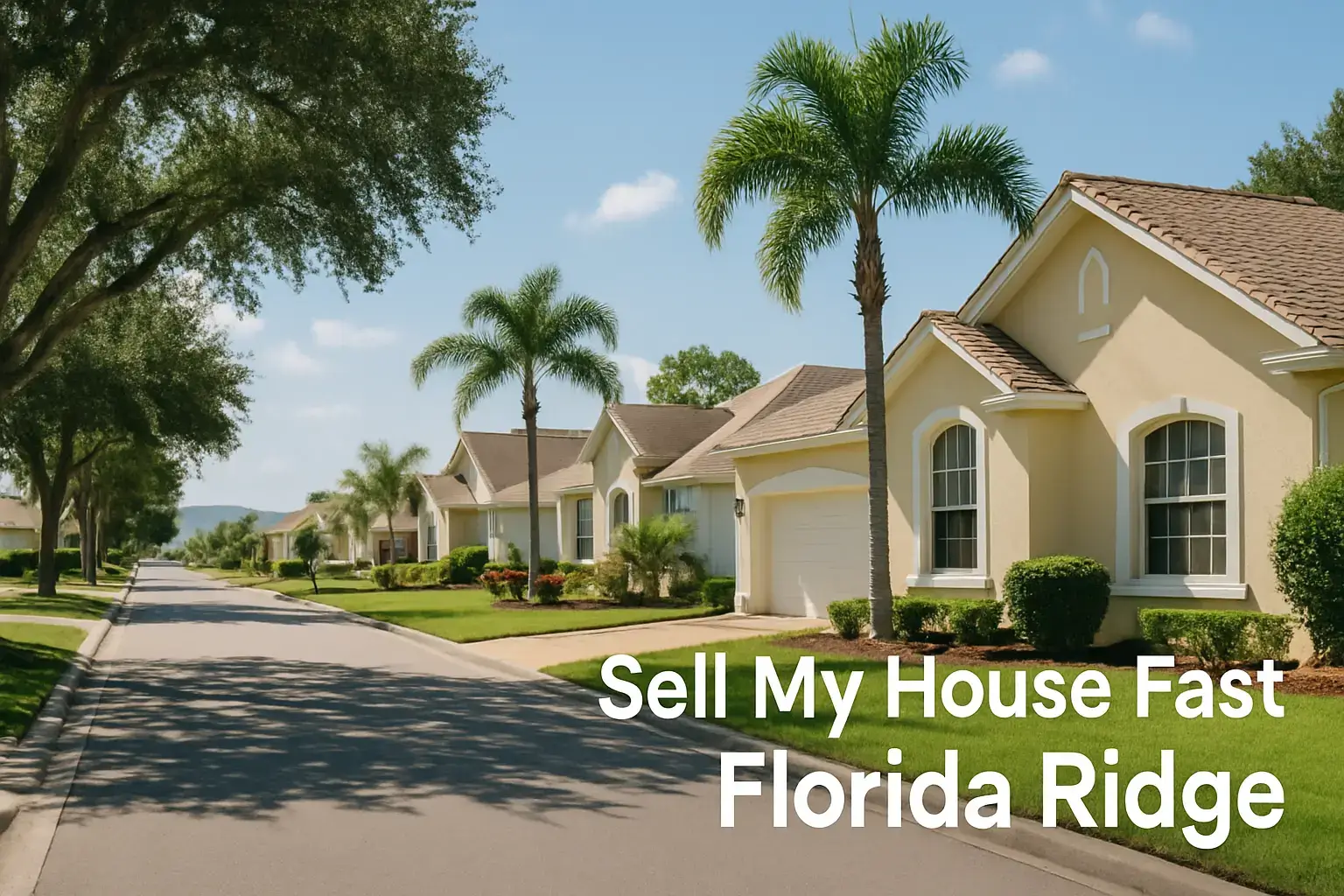We Buy Houses Florida Ridge