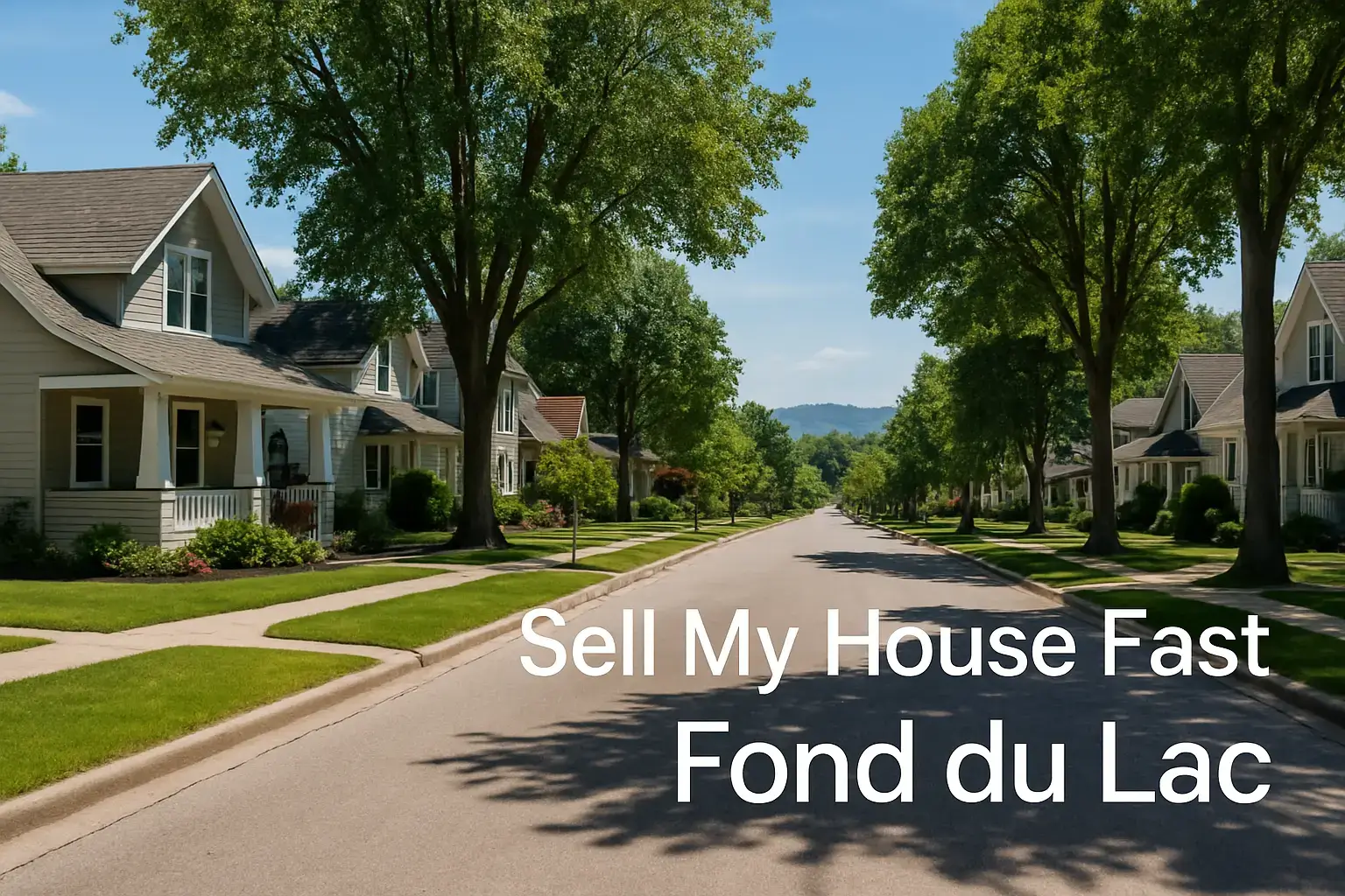 We Buy Houses Fond du Lac