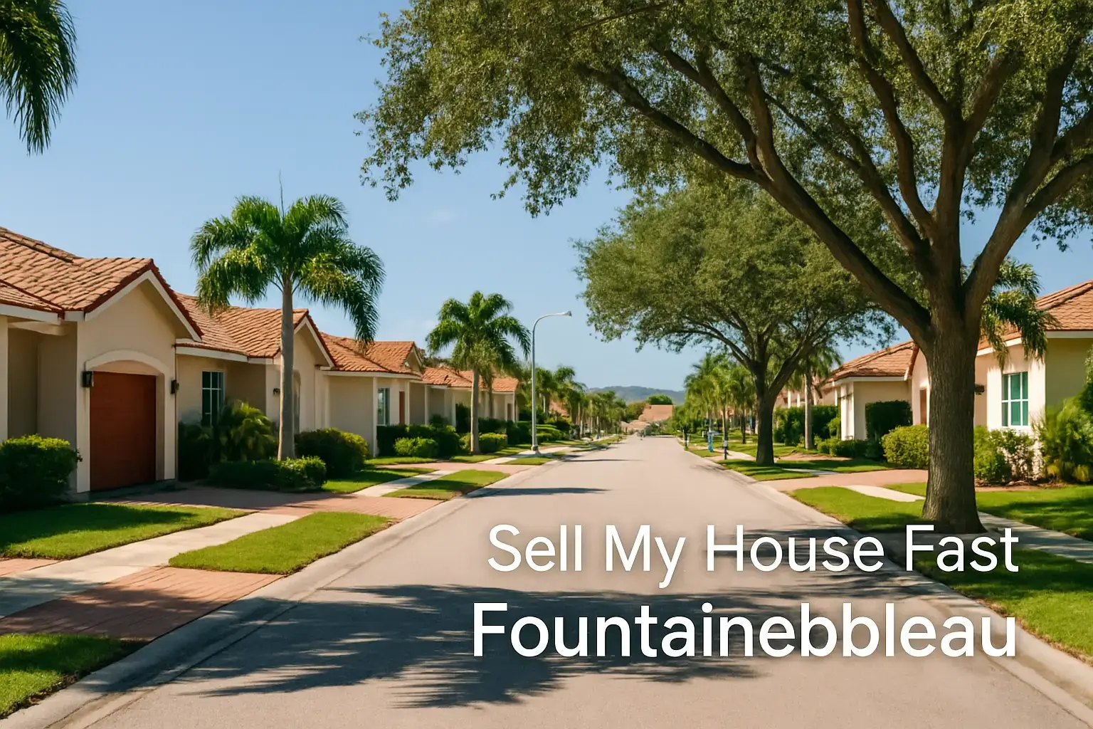We Buy Houses Fountainebleau