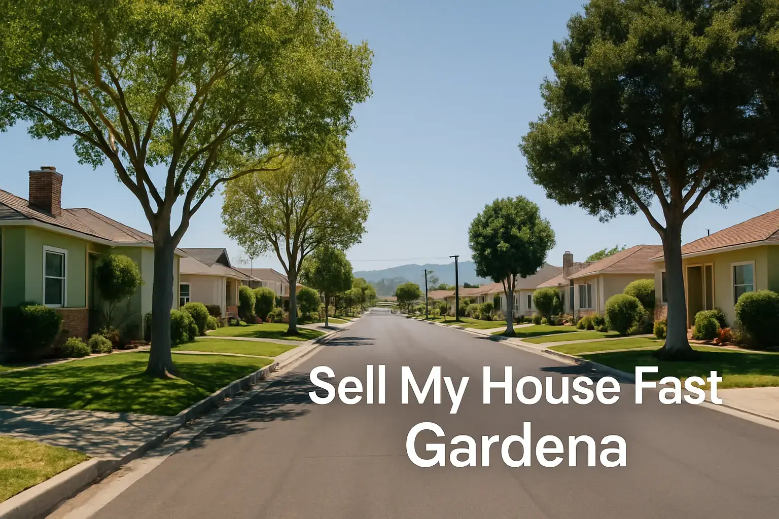 We Buy Houses Gardena