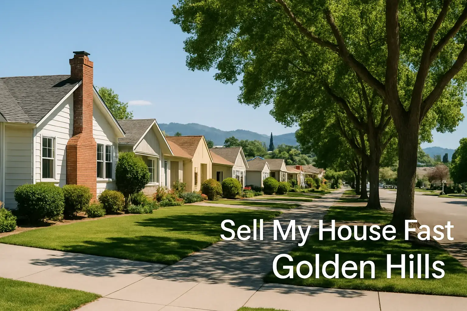 We Buy Houses Golden Hills