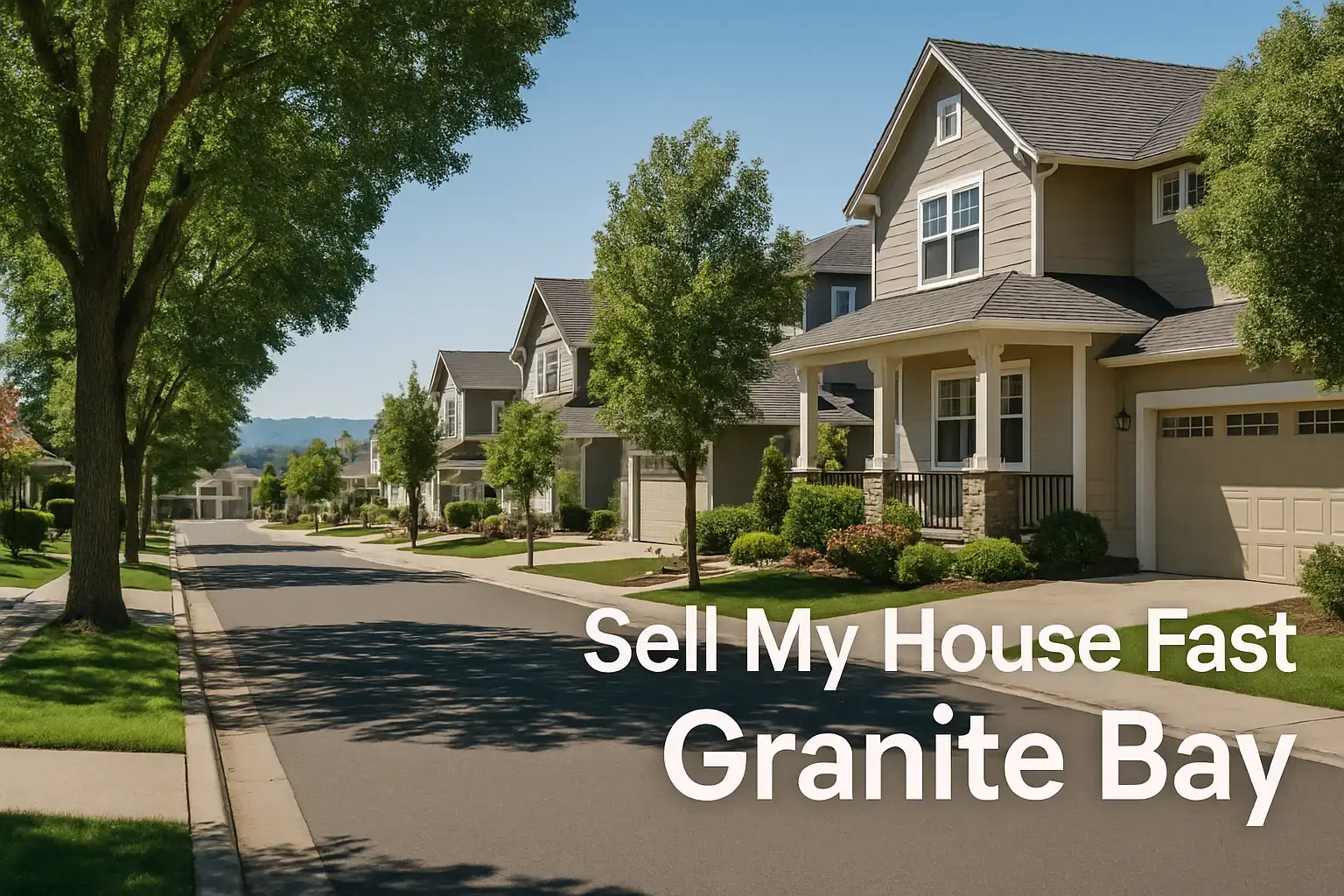 We Buy Houses Granite Bay
