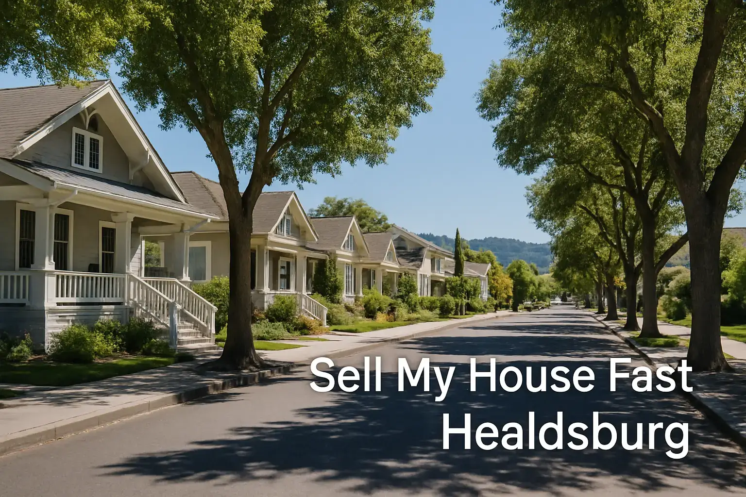 We Buy Houses Healdsburg