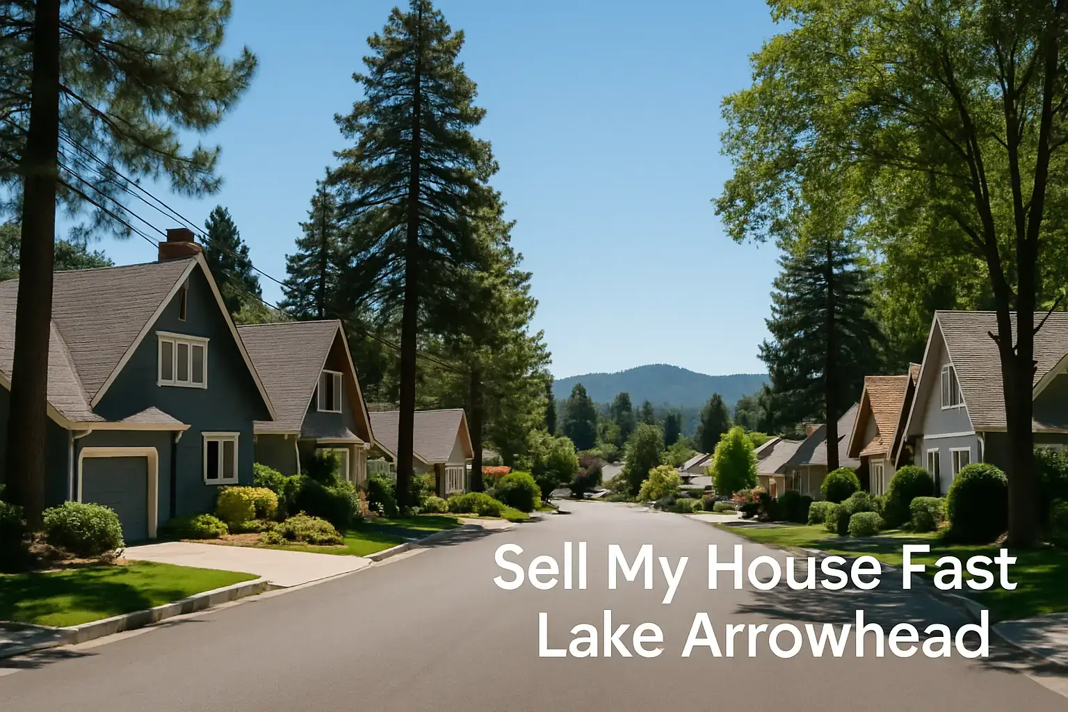 We Buy Houses Lake Arrowhead
