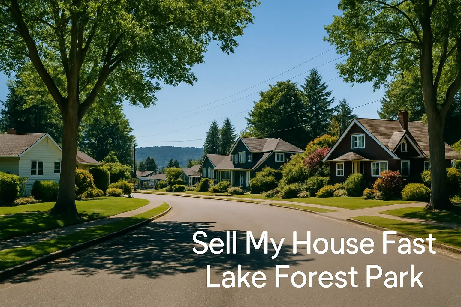 We Buy Houses Lake Forest Park