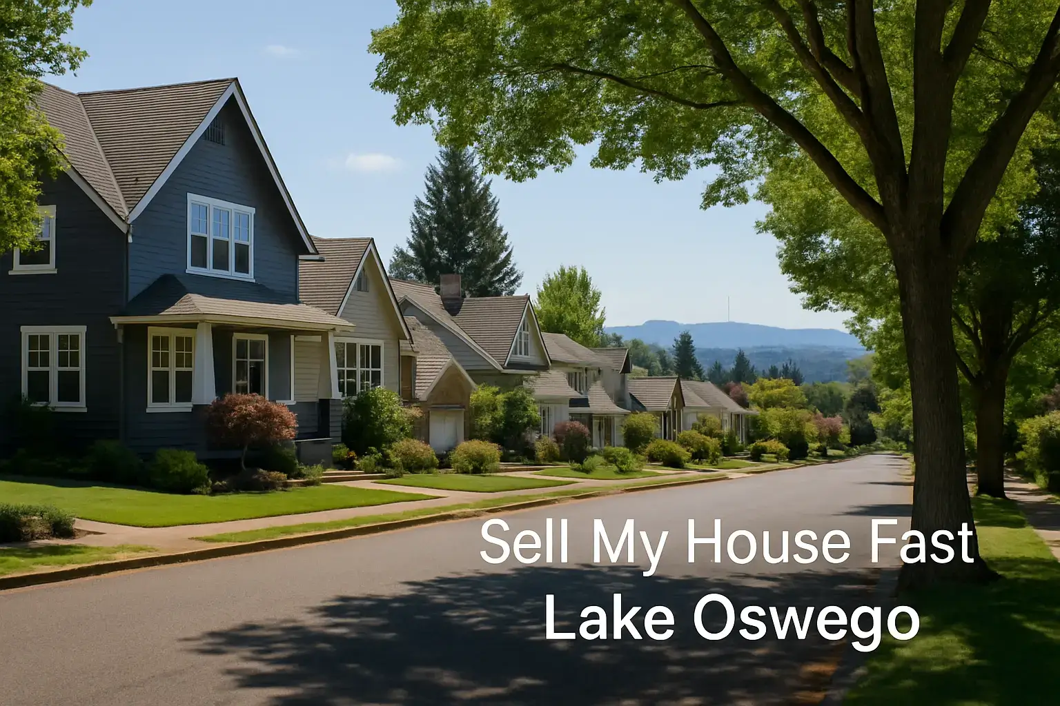 We Buy Houses Lake Oswego