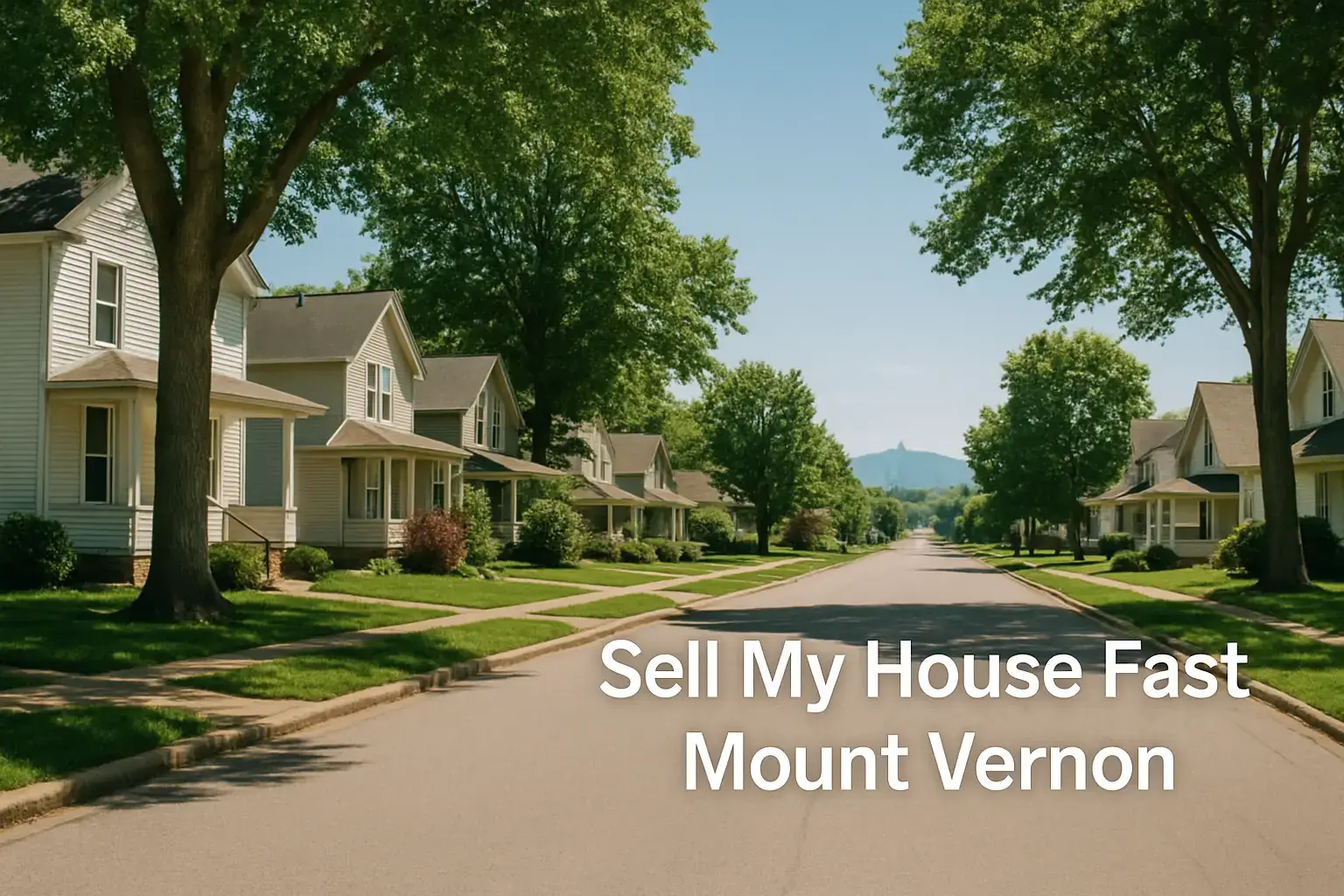 We Buy Houses Mount Vernon