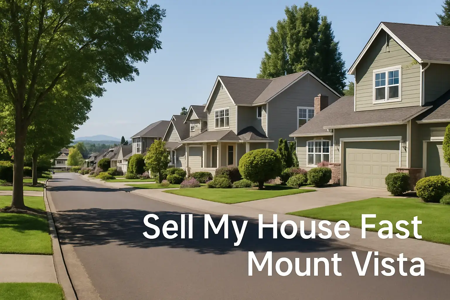 We Buy Houses Mount Vista