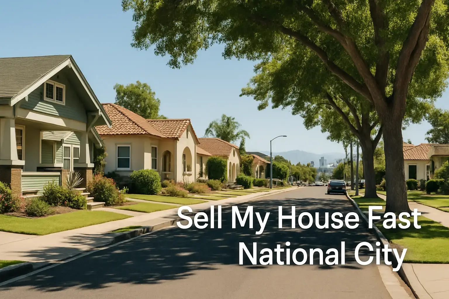 We Buy Houses National City
