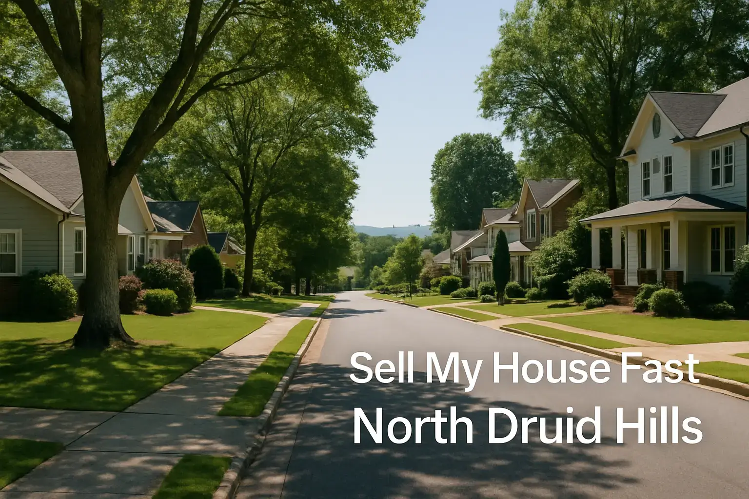 We Buy Houses North Druid Hills