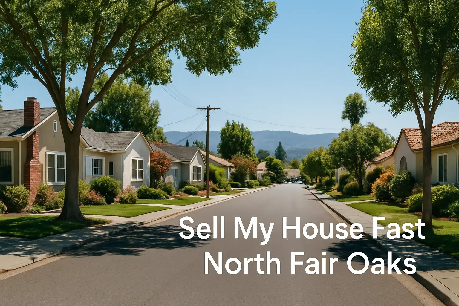 We Buy Houses North Fair Oaks
