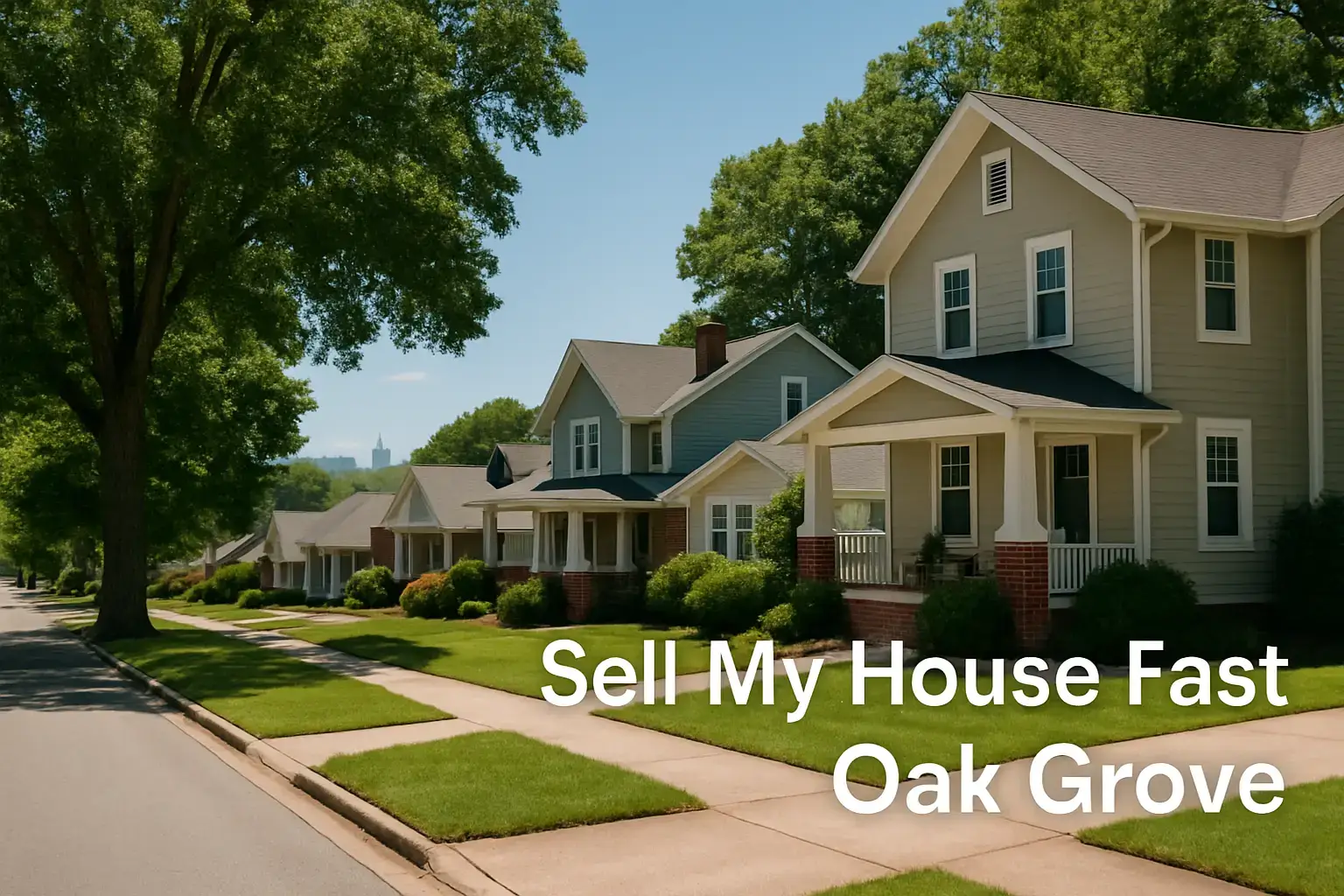 We Buy Houses Oak Grove